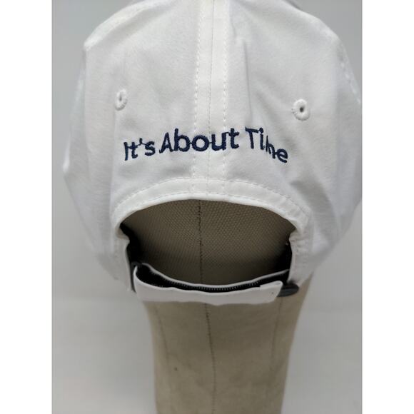 Nike Legacy91 Dri Fit Strapback Hat OSFM White Restaurant Bar & Tavern Guard - Picture 7 of 11